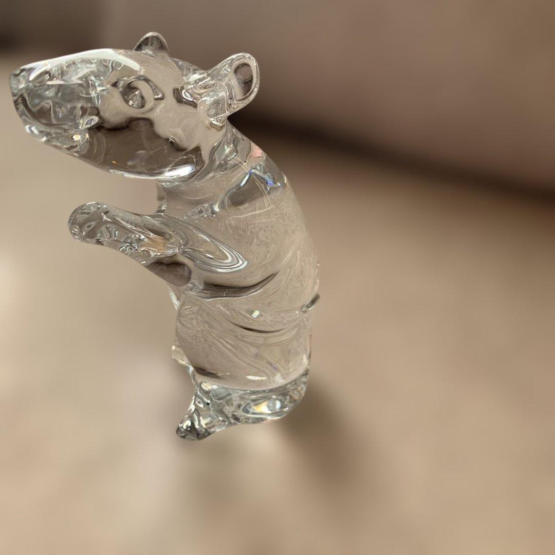 baccaratクリスタルガラス ネズミ 美品