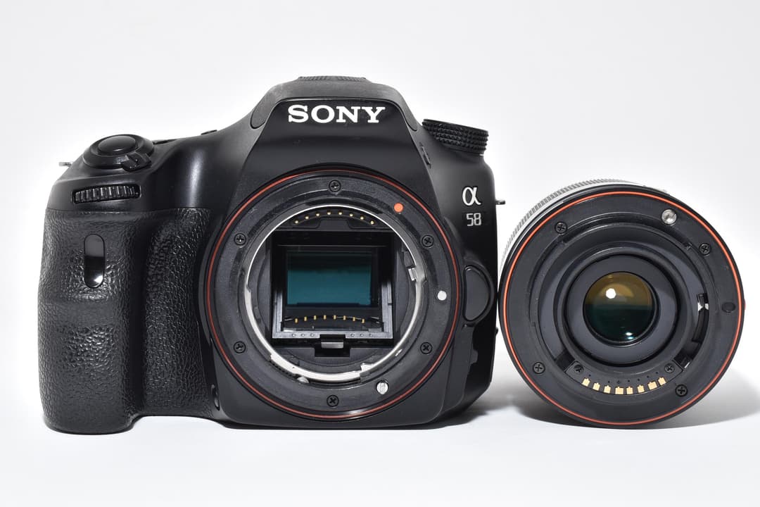 美品 Sony a58 スマホ転送OK レンズキット #9488