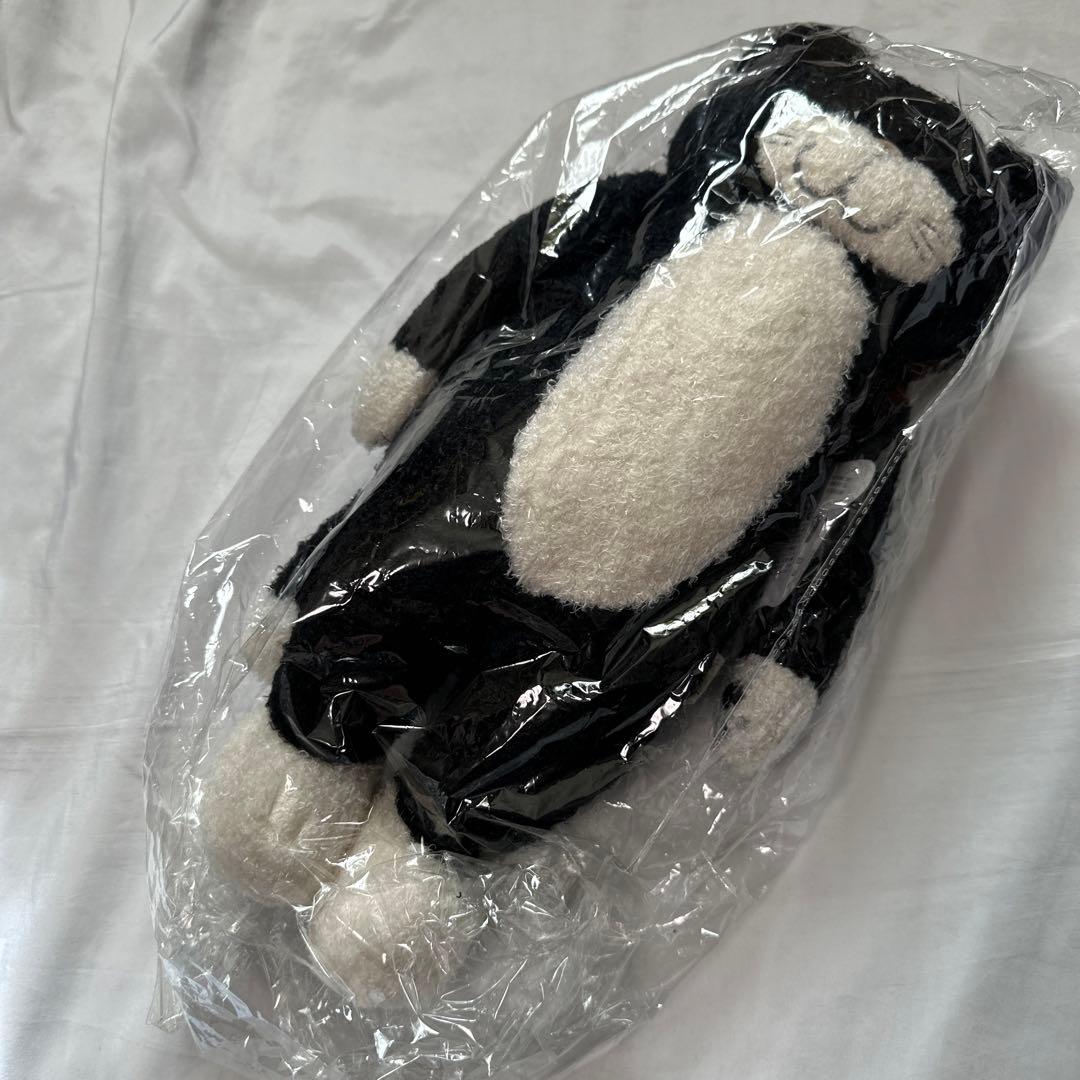 新品　廃盤　ねこのチャーミー　抱きまくら S ぬいぐるみ りぶはあと ブラック