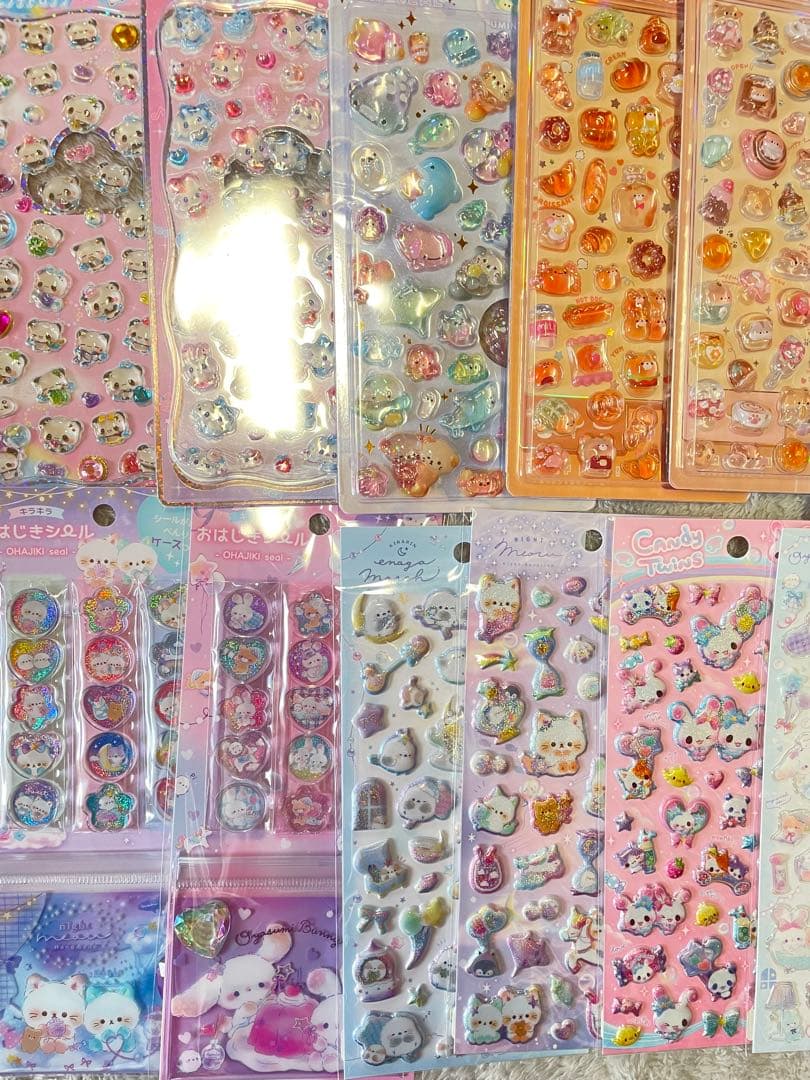 【すべて正規品】 ボンボンドロップシール43点　サンリオ　ディズニー　うるちゅる