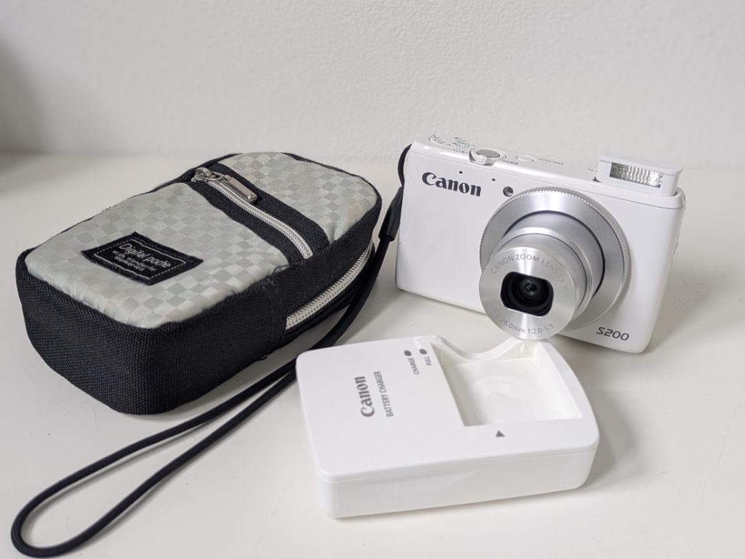 Canon PowerShot S200 ホワイト Wi-Fi