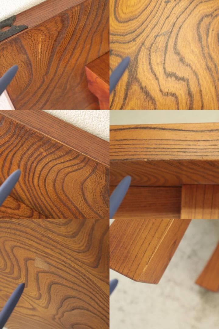 展示品 岩谷堂箪笥 座卓 4尺 センターテーブル 漆塗 欅材 岩手県伝統工芸