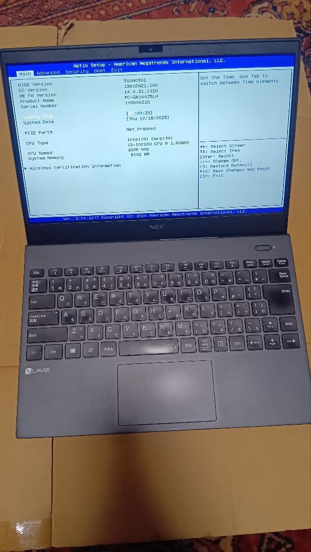 その他ノートPC本体 NEC Lavie Direct PM PC-GN164J5LH