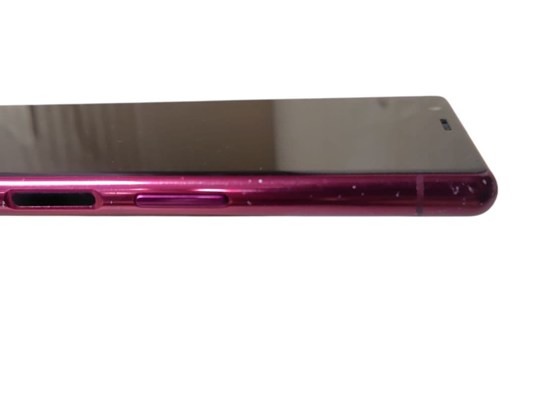 □SONY Xperia5 SOV41 レッド 本体 64G
