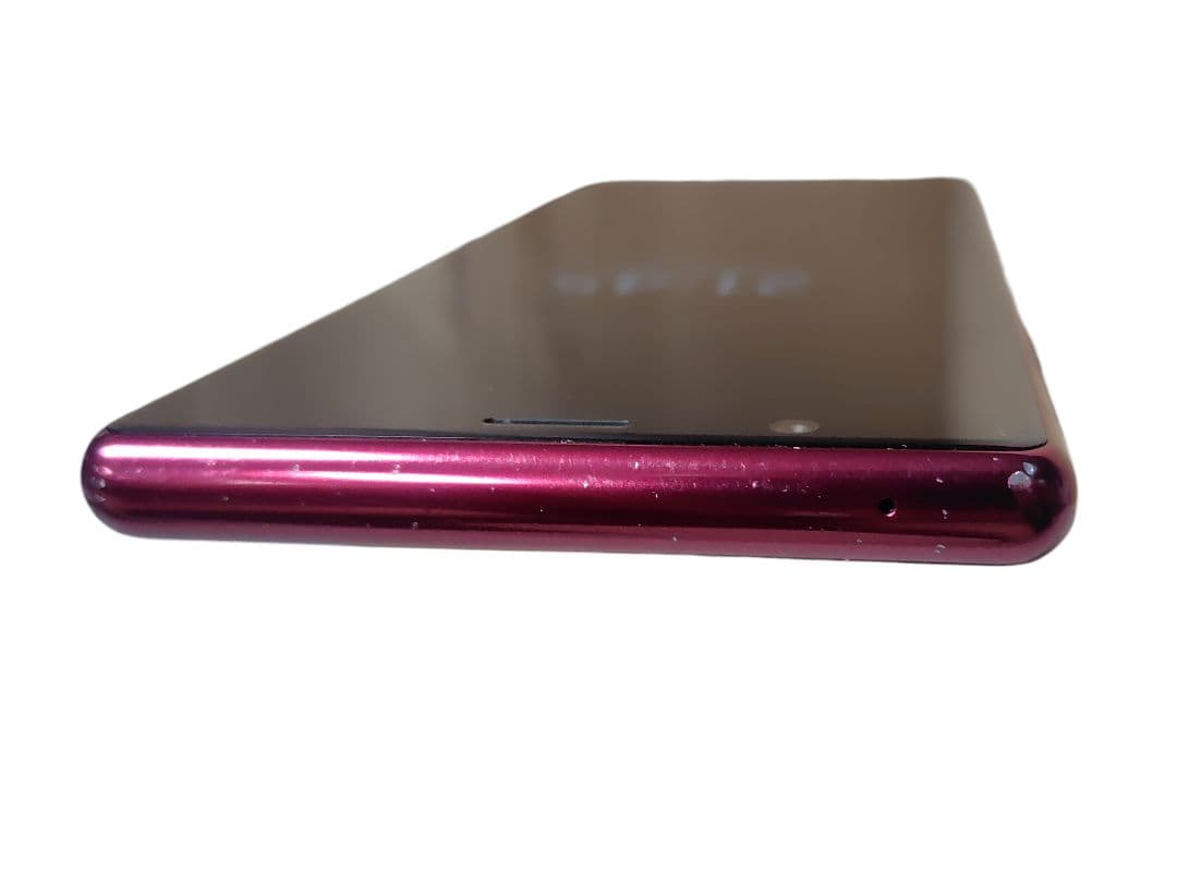 □SONY Xperia5 SOV41 レッド 本体 64G