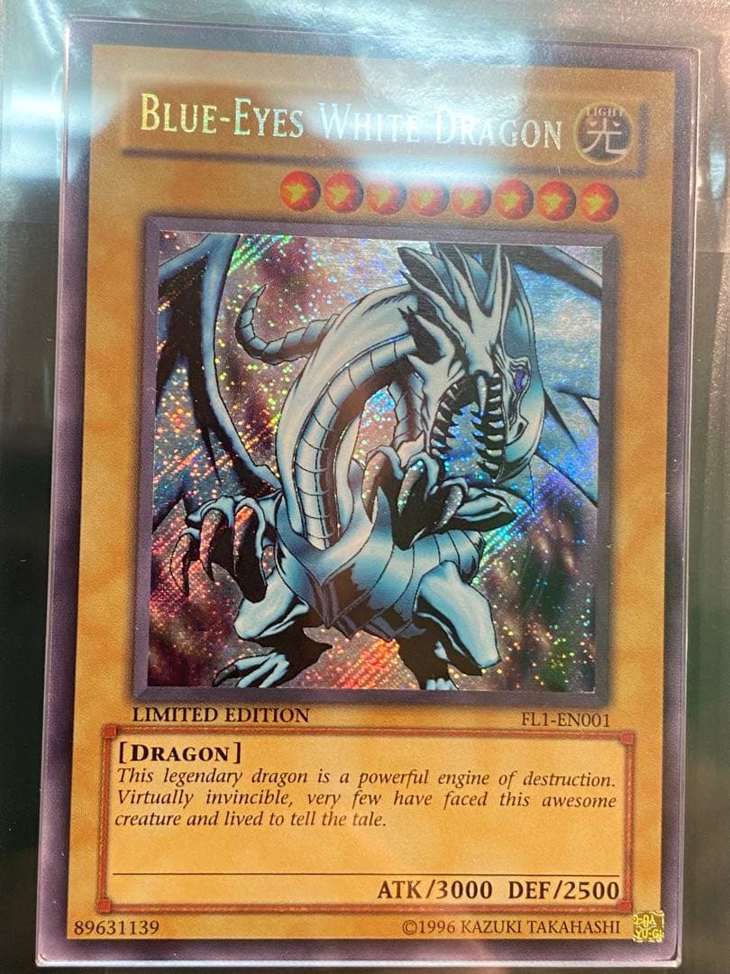 【ARS10】青眼の白龍　FL1 英語　ブルーアイズ・ホワイト・ドラゴン　遊戯王
