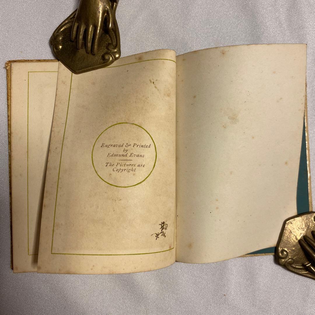 1883年　年鑑カレンダー　ケイト・グリーナウェイ　アンティーク　ヴィンテージ