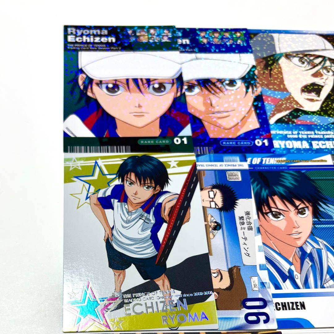 新テニスの王子様 テニプリ トレーディングカード 越前リョーマ ホロ レアカード