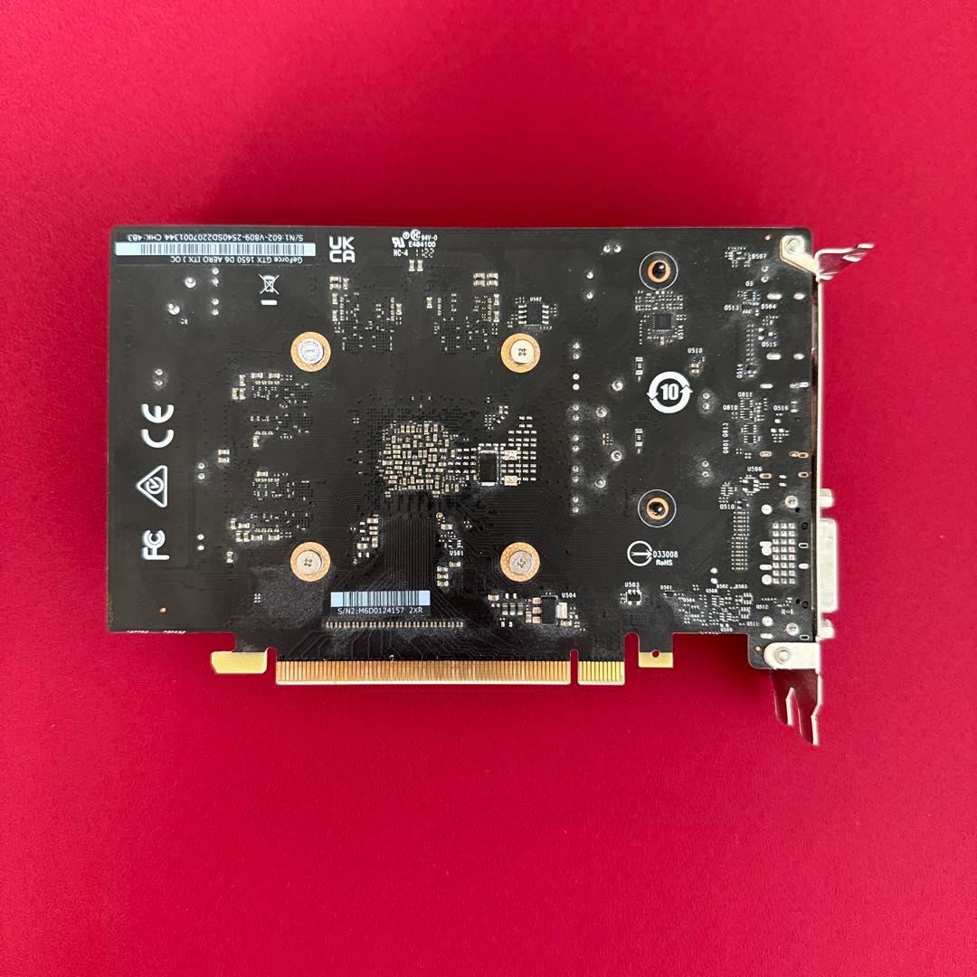 MSI AERO GTX 1650 GDDR5 グラフィックボード