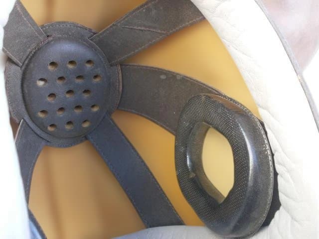 東ドイツ　ハンガリー軍　空挺用 ヘルメット 訓練用　ビンテージ