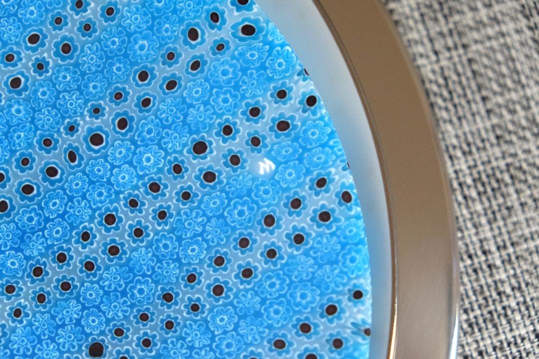 ベネチアンガラス プレート ミルフィオリ 検/竹中悠記 田子美紀 江波冨士子