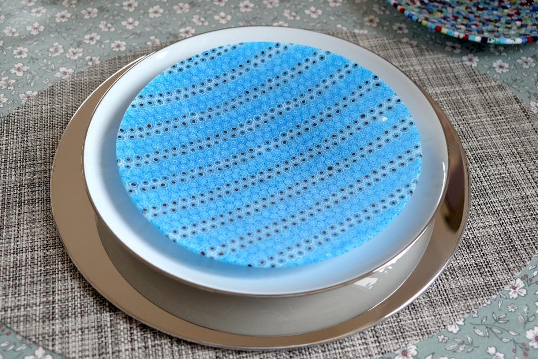 ベネチアンガラス プレート ミルフィオリ 検/竹中悠記 田子美紀 江波冨士子