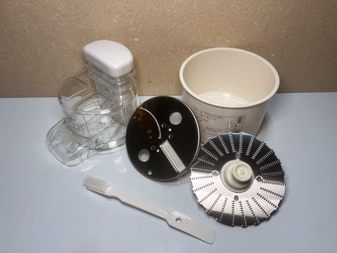 National ナショナル フードプロセッサー MK-K80-W