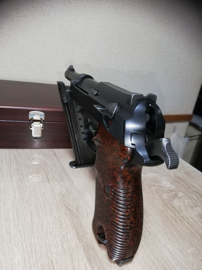 本日終了⭐マルゼン ワルサーP38 ac41ブラック ガスブロ カスタム⭐箱付