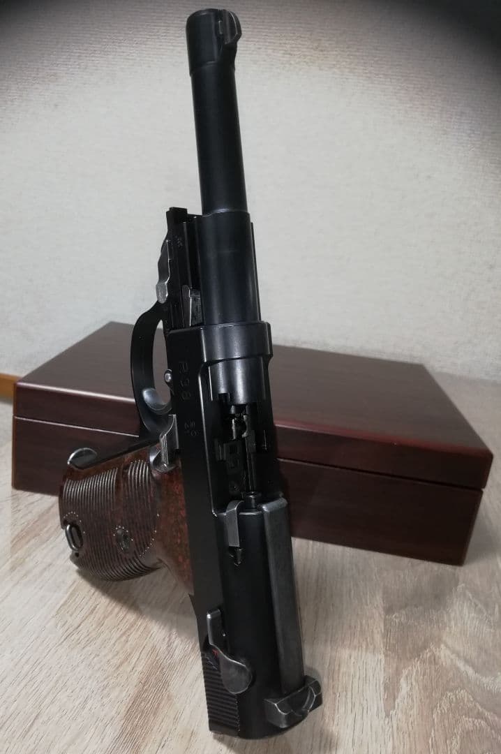 本日終了⭐マルゼン ワルサーP38 ac41ブラック ガスブロ カスタム⭐箱付