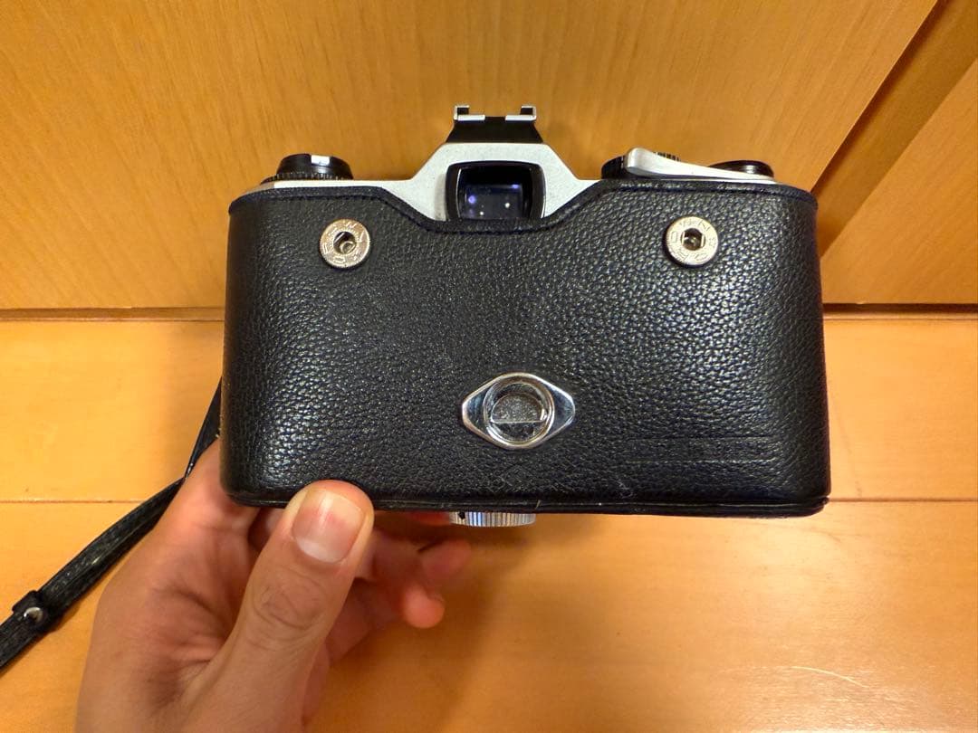 【希少な純正革カバー付】PENTAX SPF SPOTMATIC F