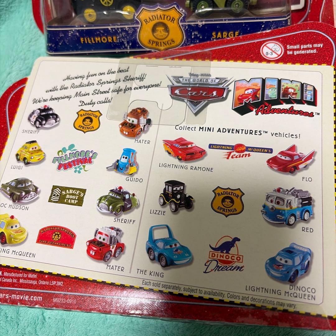 Cars Mini Adventures ミニカー まとめ8個セット