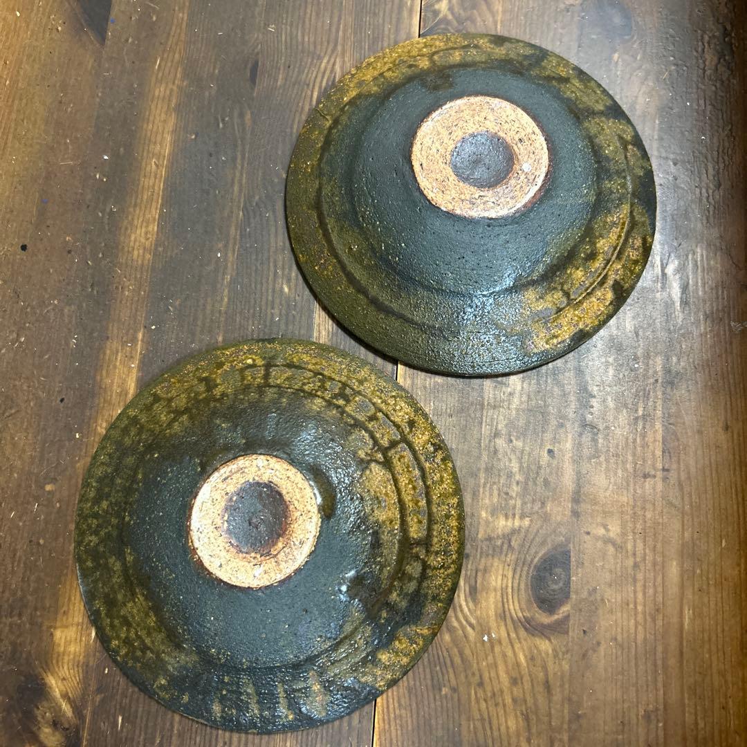 作家　陶芸作家　5寸皿　２枚