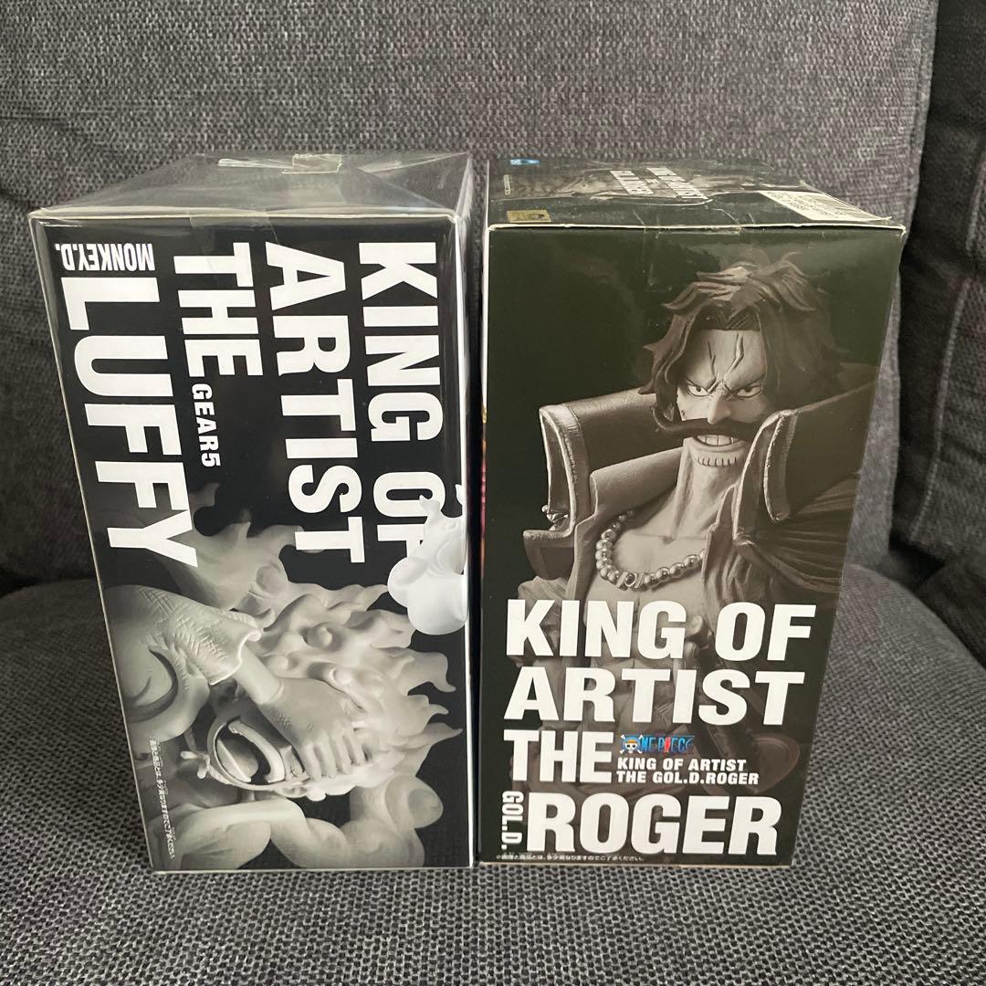 初版KING OF ARTIST モンキー・D・ルフィ & ゴールド・ロジャー