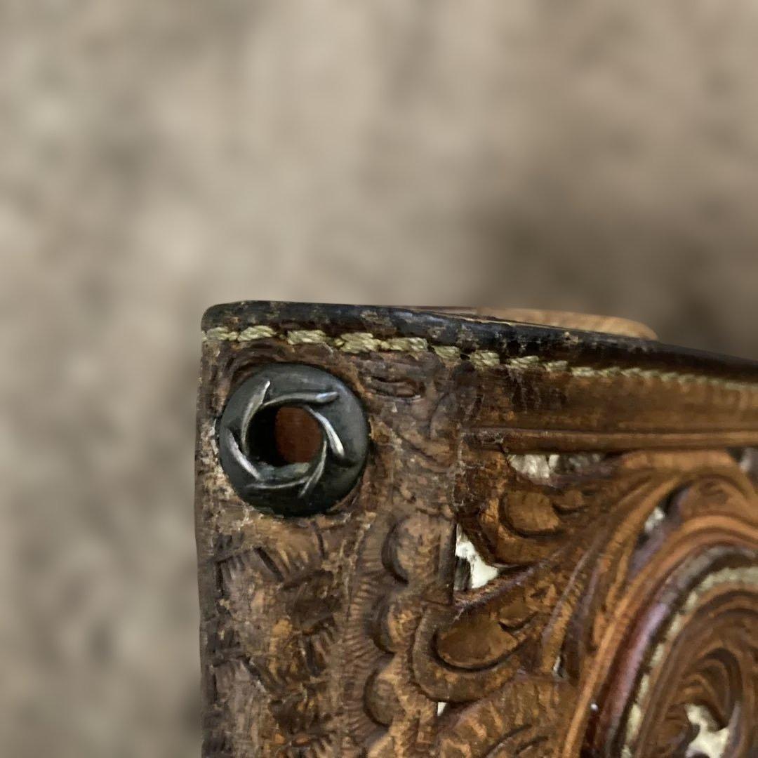 カービングウォレット バイカーズウォレット ライダー　長財布　ハンドメイド