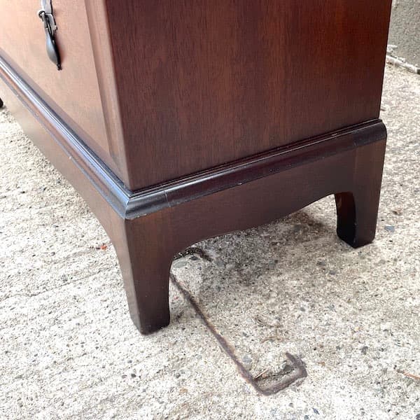 イギリスビンテージ　STAG社　オープンブックシェルフ　本棚　ラック