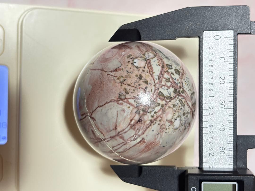 ピクチャージャスパー　スフィア　高品質　ハイグレード　かわいい