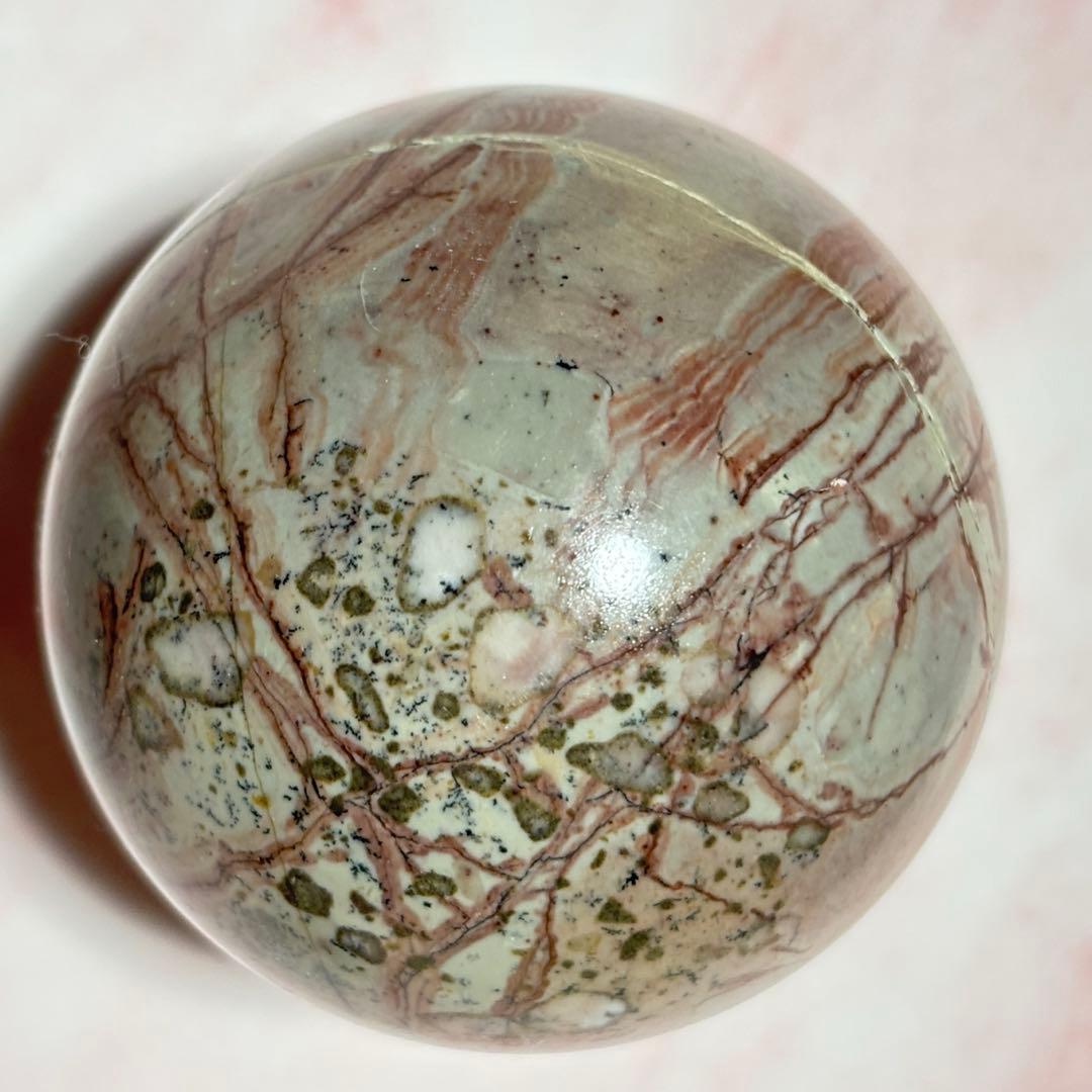 ピクチャージャスパー　スフィア　高品質　ハイグレード　かわいい