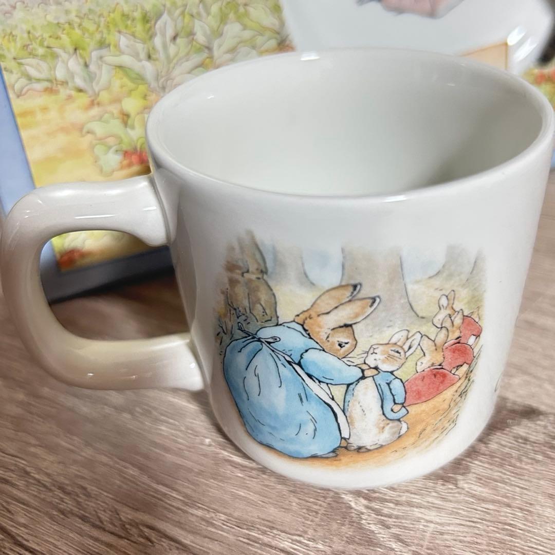 【新品未使用】廃盤 ウェッジウッド ピーターラビット 食器 3点 セット