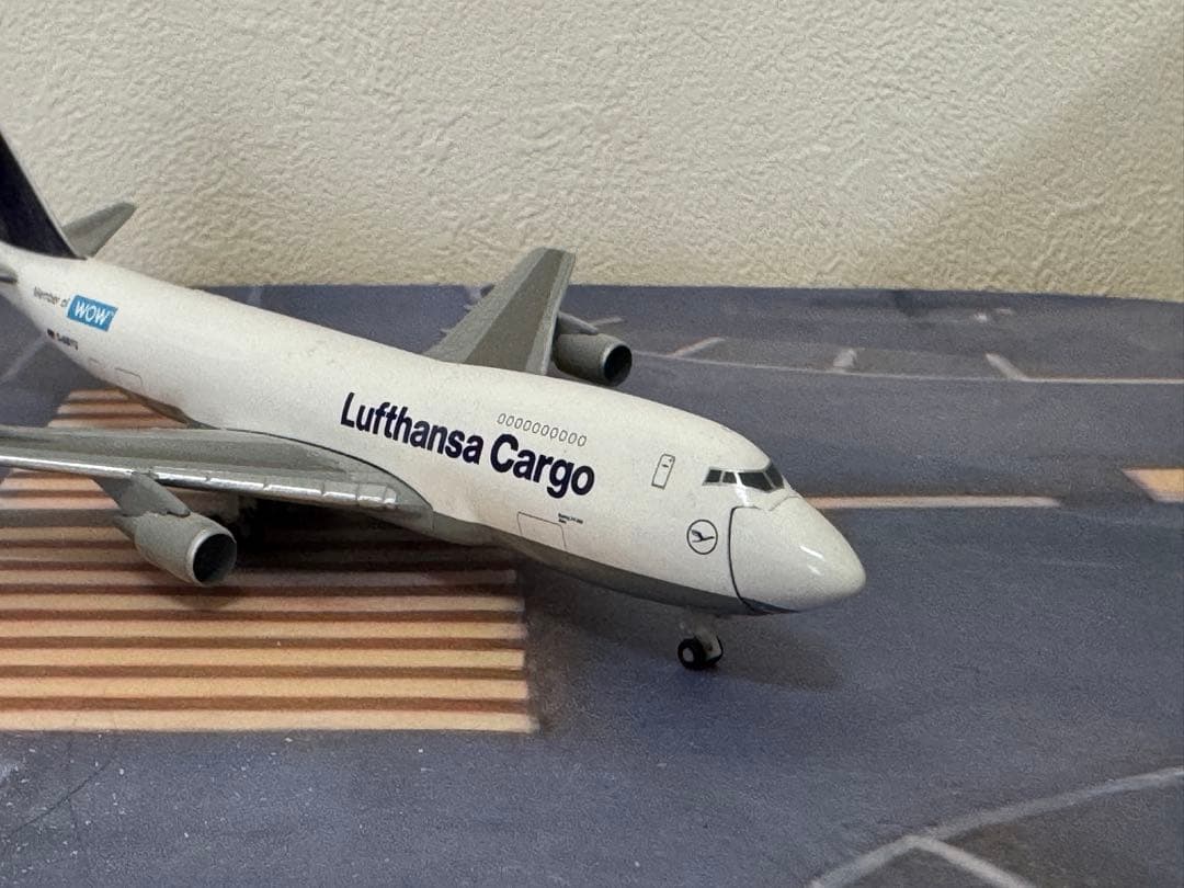 Lufthansa Cargo B747-200F カーゴドア開閉 ダイキャスト