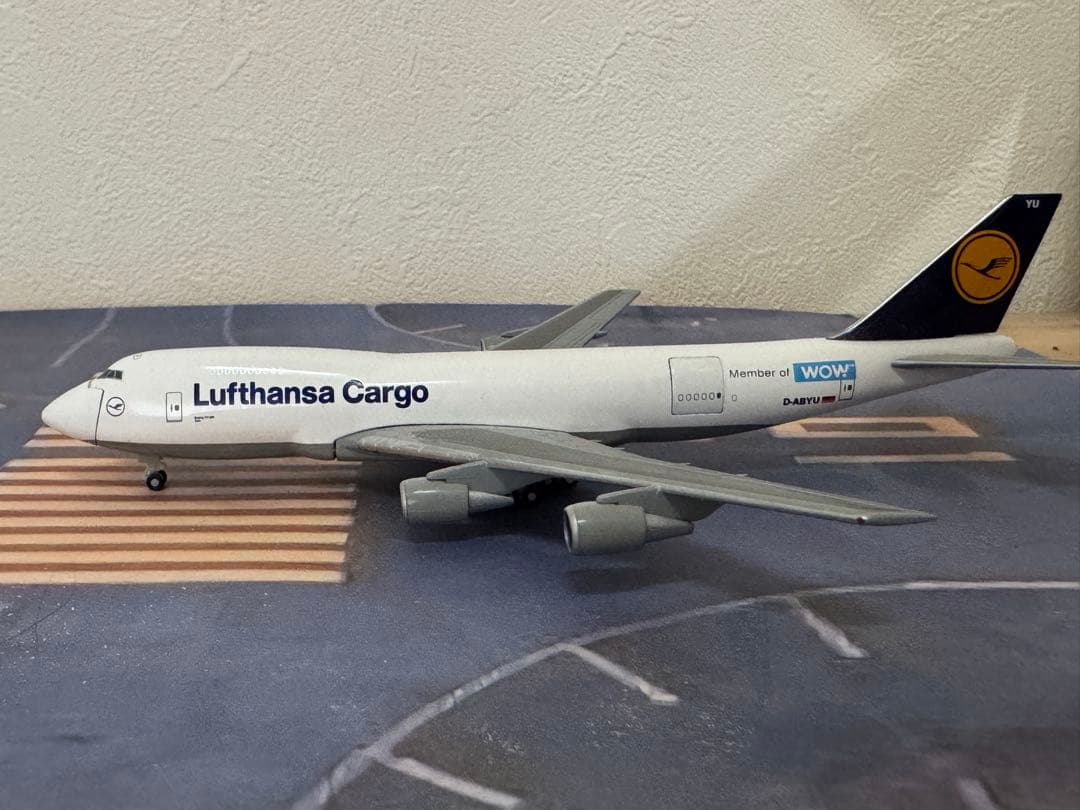 Lufthansa Cargo B747-200F カーゴドア開閉 ダイキャスト