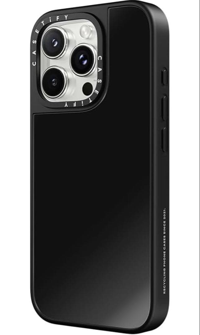 CASETiFY ミラー iPhone 16 Pro ケース ブラック