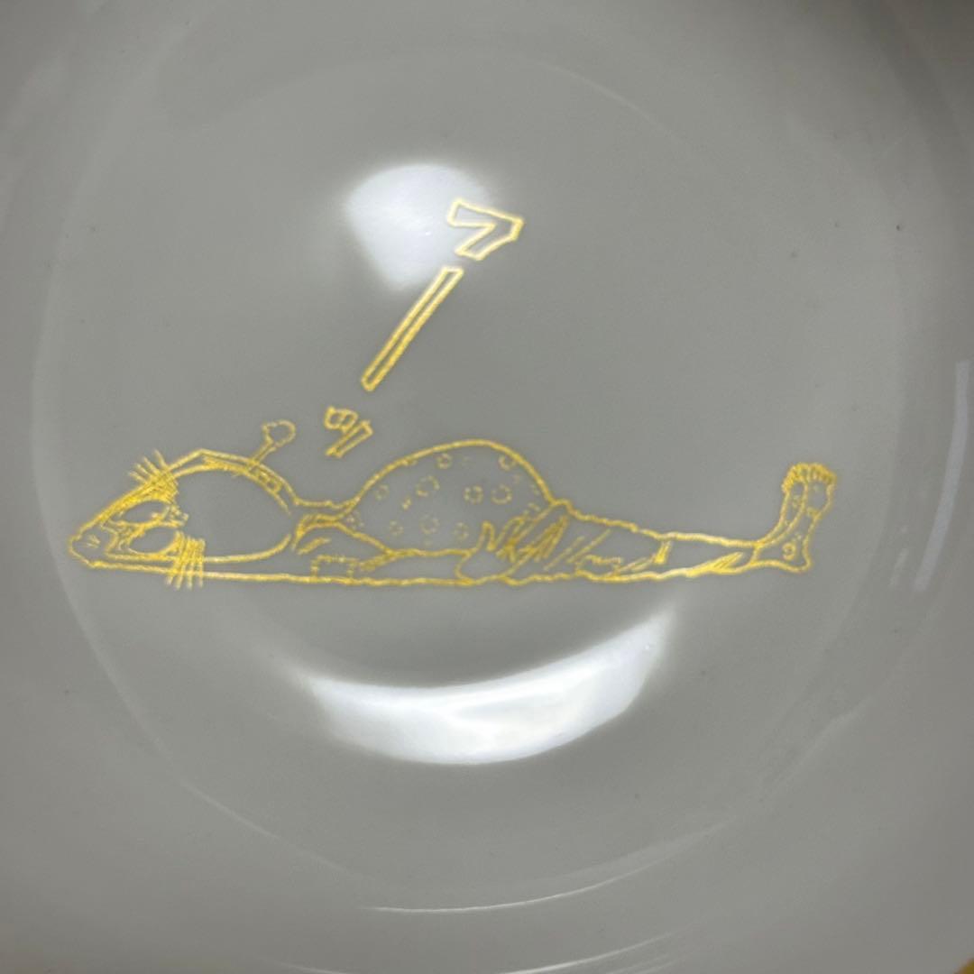 ゲゲゲの鬼太郎　ねずみ男　ラーメン　丼　皿　どんぶり　水木しげる　レトロ