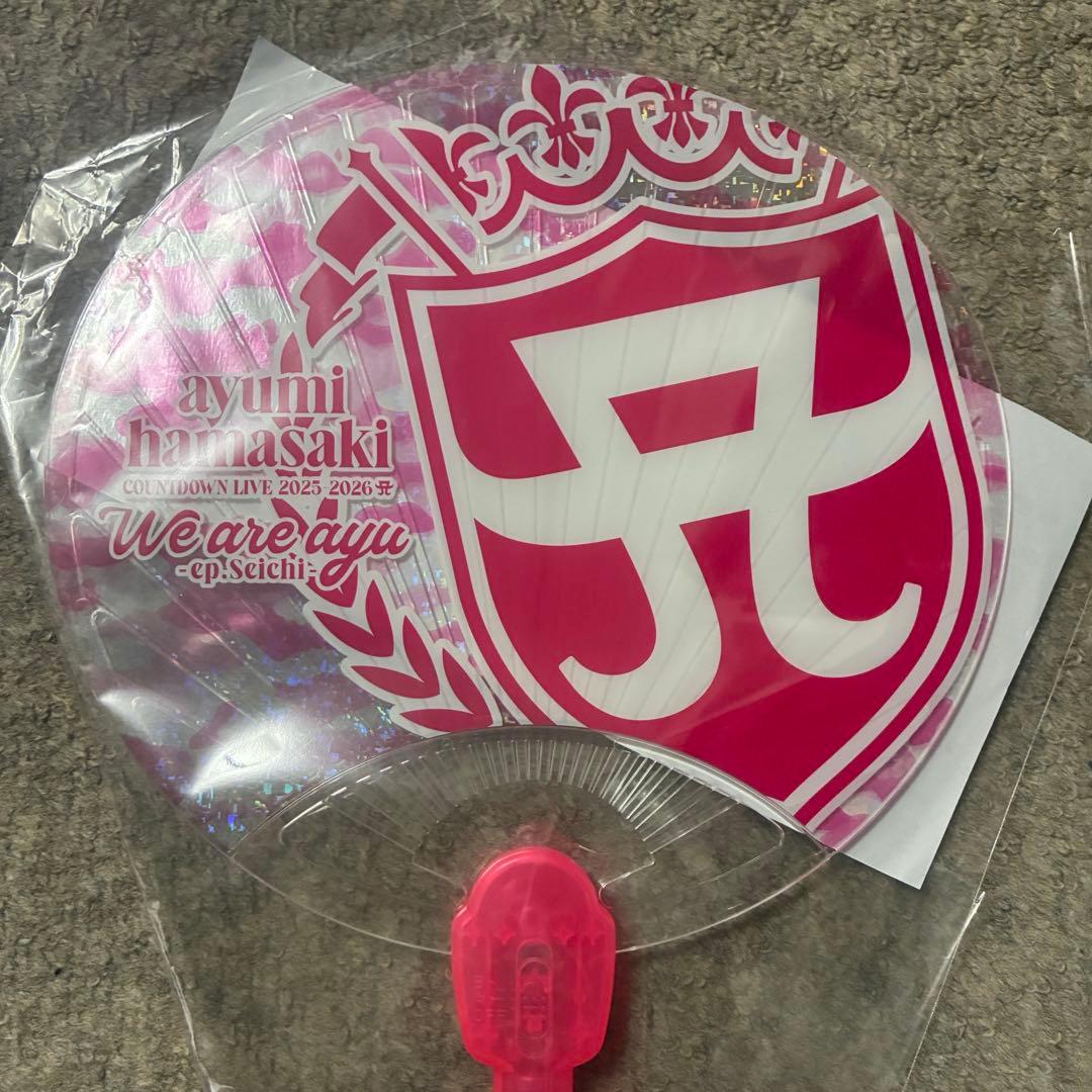 【5本セット】浜崎あゆみ ライブ 光るうちわ