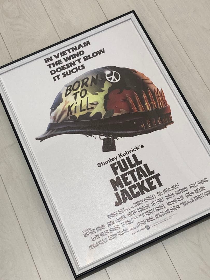 【額縁付き】FulllJacket フルメタルジャケット A2 ポスター