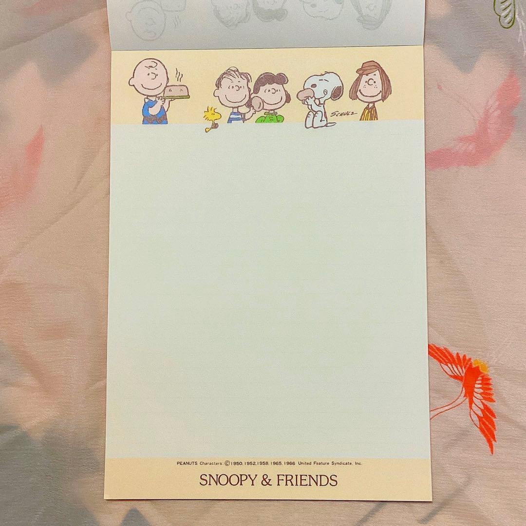 当時物❗️ レトロ スヌーピー レターセット