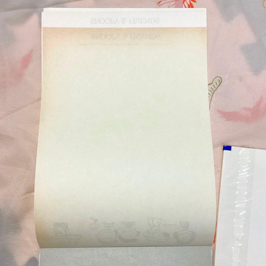 当時物❗️ レトロ スヌーピー レターセット