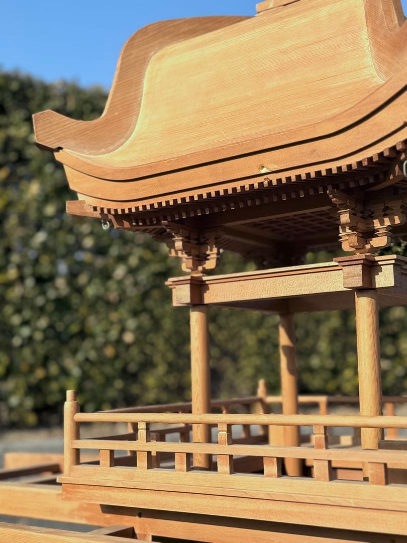 130cmビックサイズ♪ 近畿配達3千引 播州 屋台 祭 神輿 ミニチュア