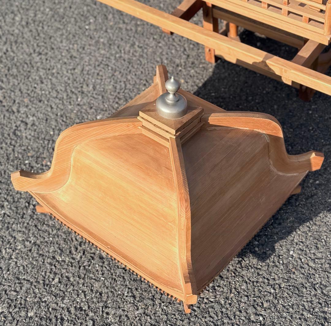 130cmビックサイズ♪ 近畿配達3千引 播州 屋台 祭 神輿 ミニチュア