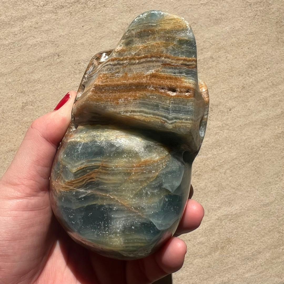 ブルーオニキス　スカル