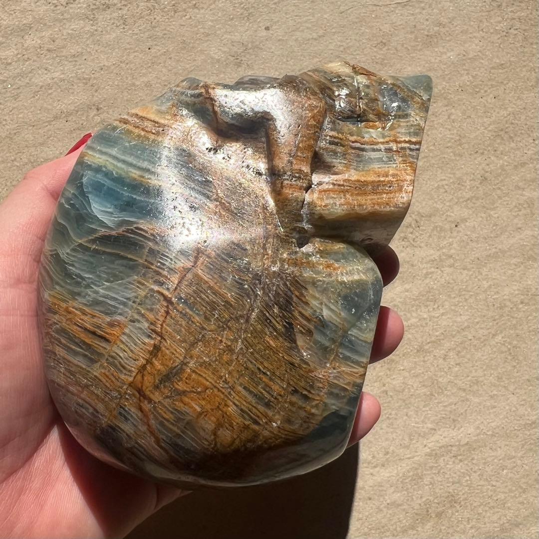 ブルーオニキス　スカル