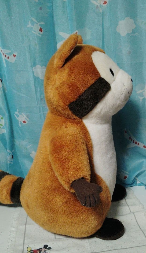 特大 あらいぐま ラスカル LL ビッグ　ぬいぐるみ サンライク 世界名作劇場