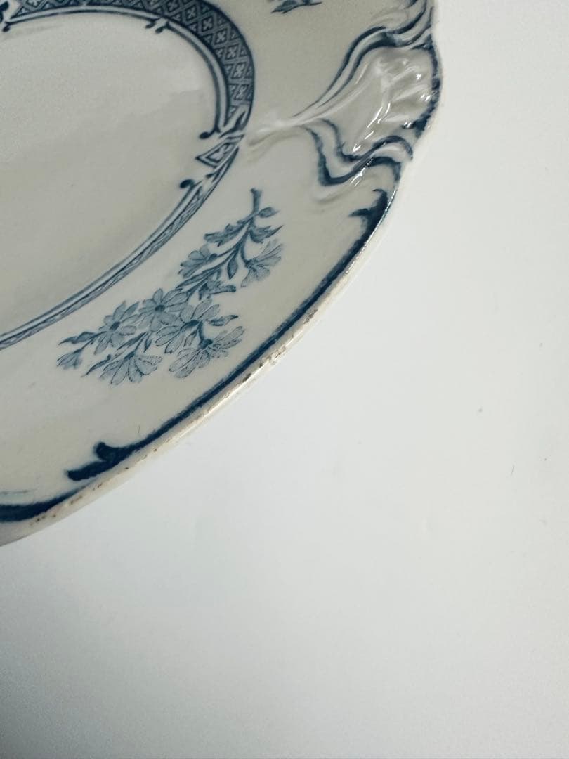 st amand サンタマン　フランス　アンティーク　プレート　皿　ブロカント