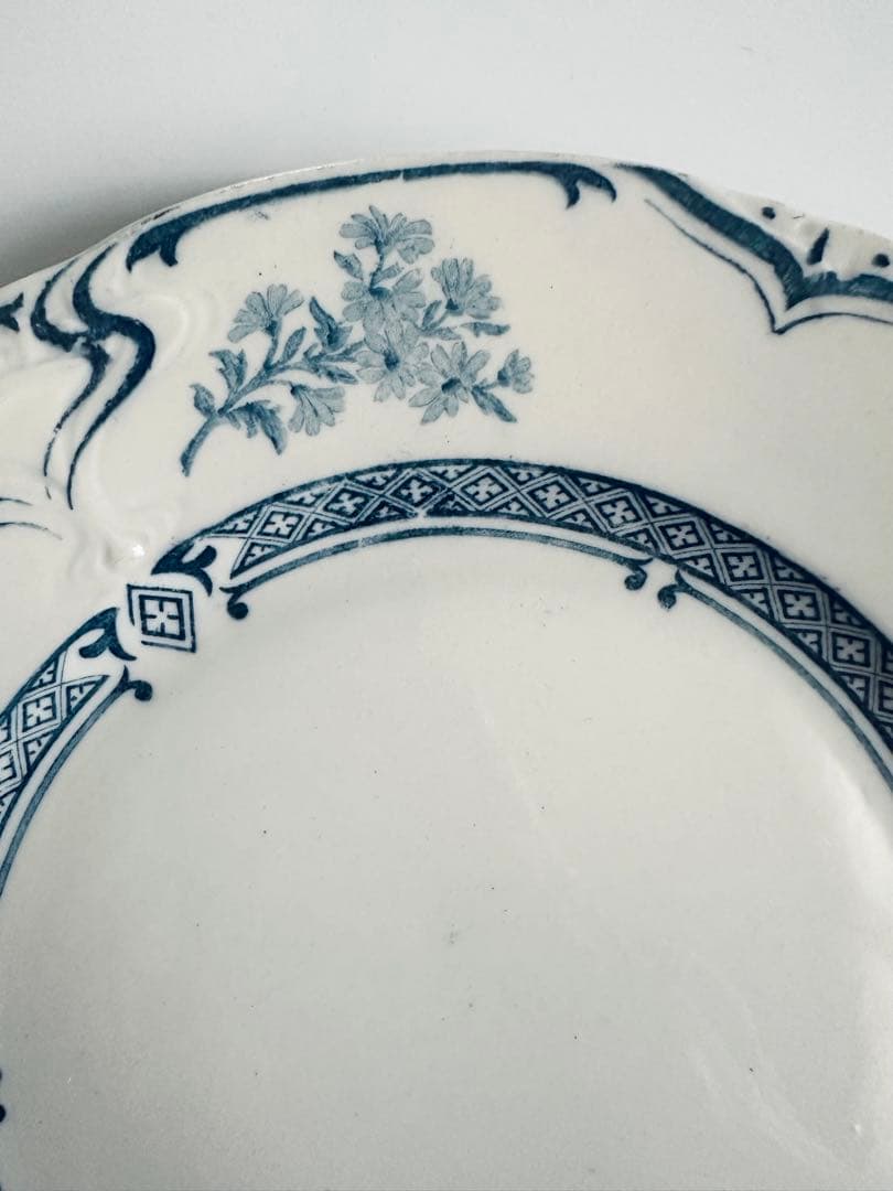 st amand サンタマン　フランス　アンティーク　プレート　皿　ブロカント