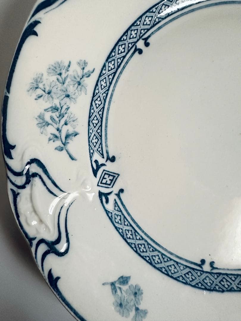 st amand サンタマン　フランス　アンティーク　プレート　皿　ブロカント