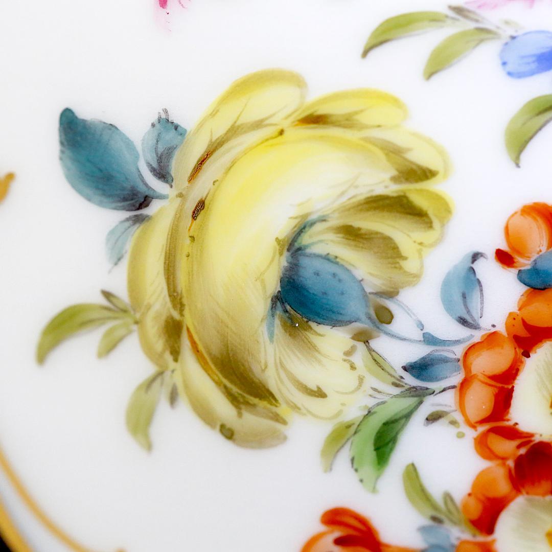 【極美品 １級品】マイセン 5つ花 フラワーベース コバルト 花瓶