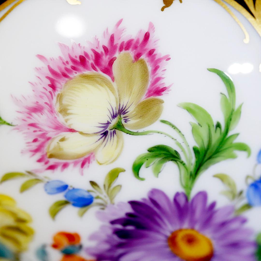 【極美品 １級品】マイセン 5つ花 フラワーベース コバルト 花瓶