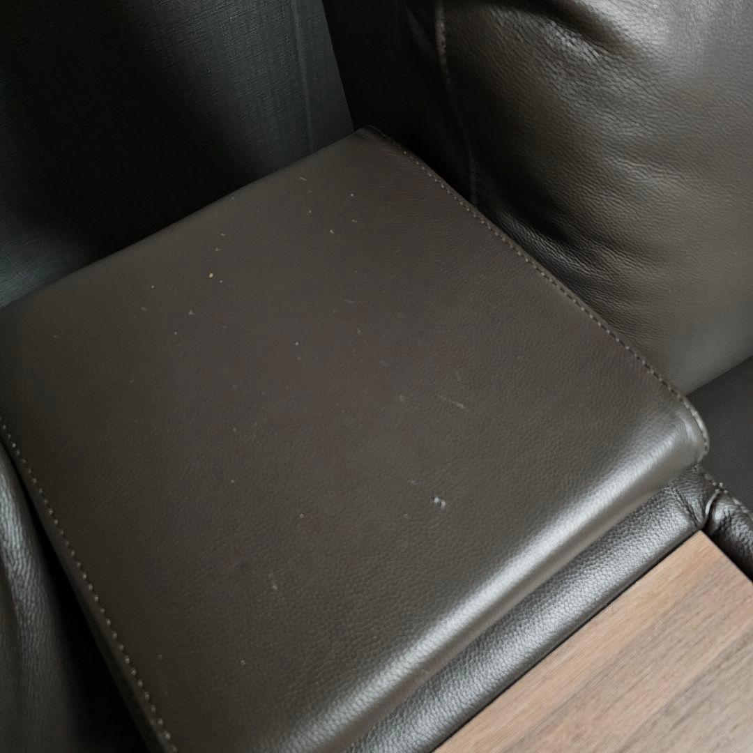 ニトリ 電動 リクライニングソファ ダークブラウン