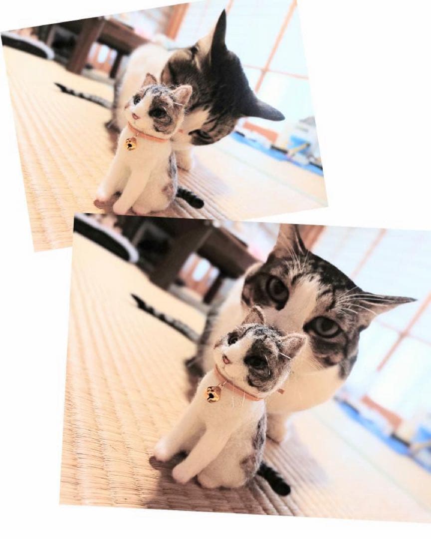 手のひらペット　羊毛フェルト　うちの子オーダー　プレゼント　マスコット　ペット