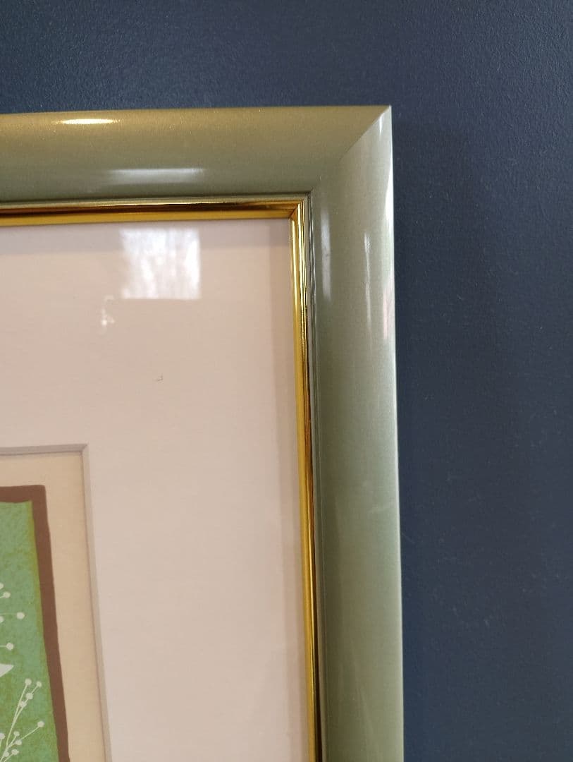 吉村浩太郎 花のセレナーデ シルクスクリーン サイン有 額装品 昭和後期