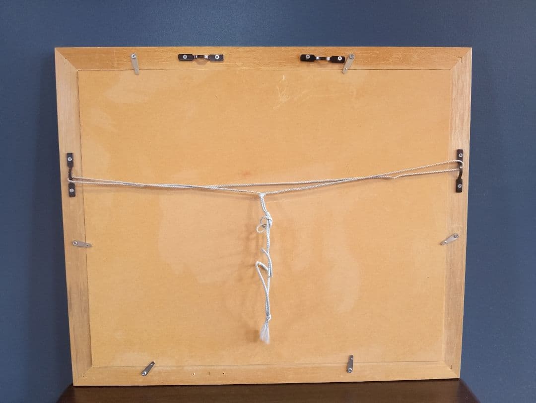 吉村浩太郎 花のセレナーデ シルクスクリーン サイン有 額装品 昭和後期